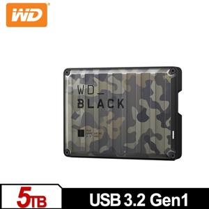 WD 黑標 P10 Game Drive 5TB(迷彩) 2.5吋電競行動硬碟