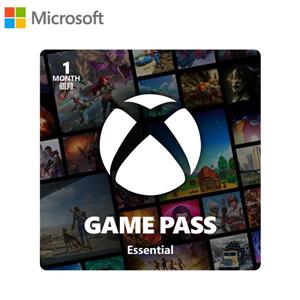 微軟Microsoft Xbox Game Pass Essential 1個月(下載版)