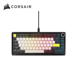 海盜船CORSAIR MAKR PRO 75 磁軸8K輪詢(日蝕黑)三合一套件DIY英文鍵盤