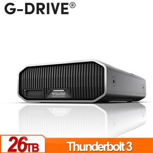 WD G-DRIVE Project 26TB 3.5吋企業級外接硬碟