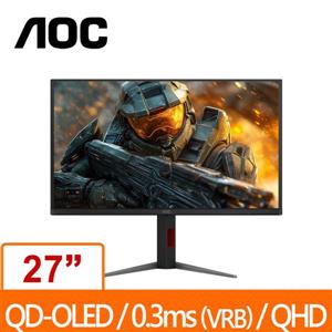 AOC Gaming 27型 Q27G4SD QD-OLED電競液晶螢幕