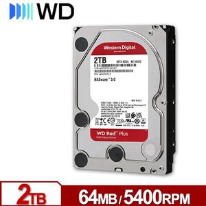 WD20EFPX 紅標Plus 2TB 3.5吋NAS硬碟