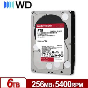 WD60EFPX 紅標Plus 6TB 3.5吋NAS硬碟