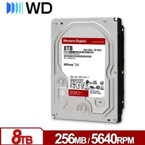 WD80EFPX 紅標Plus 8TB 3.5吋NAS硬碟