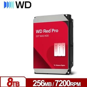 WD8005FFBX 紅標Pro 8TB 3.5吋NAS硬碟