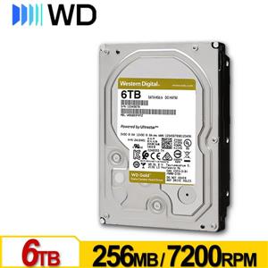 WD6004FRYZ 金標 6TB 3.5吋企業級硬碟
