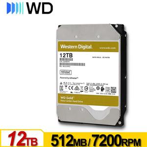 WD122KRYZ 金標 12TB 3.5吋企業級硬碟