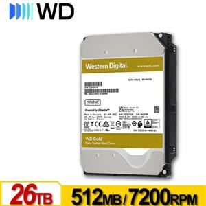 WD261KRYZ 金標 26TB 3.5吋企業級硬碟