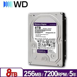WD8002PURP 紫標Pro 8TB 3.5吋監控硬碟