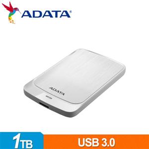 ADATA威剛 HV300 1TB(白) 2.5吋行動硬碟