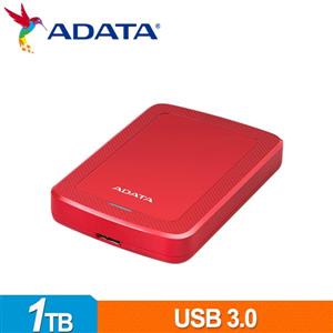 ADATA威剛 HV300 1TB(紅) 2.5吋行動硬碟