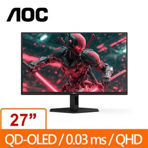 AOC Gaming 27型 Q27G40ZDF QD-OLED電競螢幕