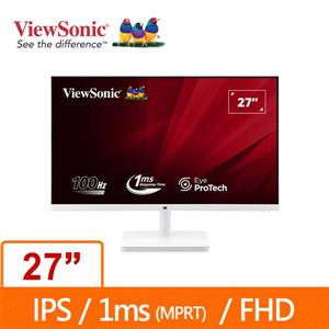 優派ViewSonic VA2732-H-W-2(白)27吋IPS液晶顯示器