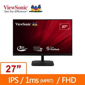 優派ViewSonic VA2732 - MHD-3 27吋IPS液晶顯示器(環標)