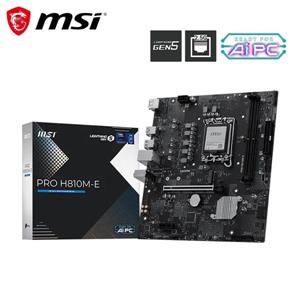 微星MSI PRO H810M-E INTEL 主機板