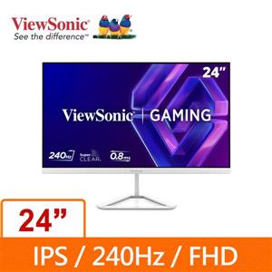 優派ViewSonic VX24G30 24吋(白)FHD 電競螢幕