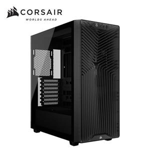 海盜船CORSAIR 3200D 黑 透側 ATX機殼 附RS120 ARGB風扇*3