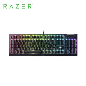 雷蛇Razer BlackWidow黑寡婦V4X【綠軸】蜘幻彩版有線機械式RGB鍵盤