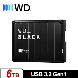 WD 黑標 P10 Game Drive 6TB(黑) 2.5吋電競行動硬碟
