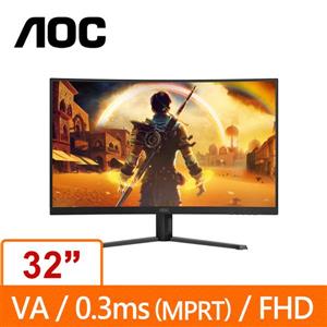 AOC Gaming 32型 C32G42ZE 2K VA曲面電競液晶螢幕