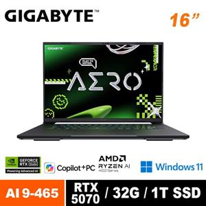 技嘉GIGABYTE AERO X16 4WHN3TWC64DH 16吋筆電