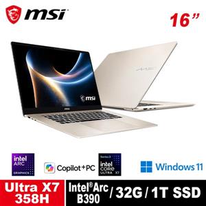 微星 MSI Prestige 16 AI+ C3MG-233TW 16吋筆電
