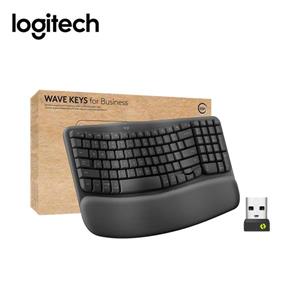 羅技 Wave Keys 人體工學無線鍵盤 企業版