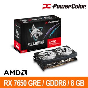 撼訊 Hellhound RX7650GRE 8G-L/OC 8G GDDR6 顯示卡