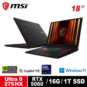 微星 MSI Crosshair 18 HX AI A2XWFKG-058TW  18吋筆電