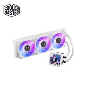 酷碼Cooler Master ML 360 Core LCD 4吋螢幕 ARGB 白色版 水冷散熱器
