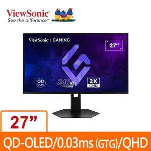 優派ViewSonic XG2738-2K-OLED 27吋 電競顯示器