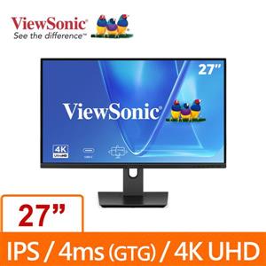 優派ViewSonic VG2719U-4K 27吋 人體工學顯示器內建喇叭