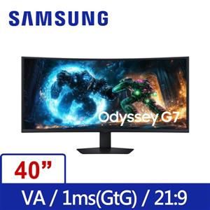 三星SAMSUNG Odyssey G7 S40FG752EC 21:9 5K曲面電競螢幕