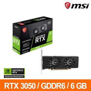 微星MSI RTX 3050 LP E 6G OC顯示卡