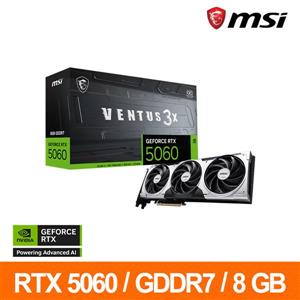 微星MSI RTX 5060 8G VENTUS 3X OC顯示卡