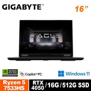 技嘉 GIGABYTE EAGLE 9MJR2TWF93SH 15吋筆電