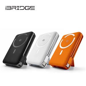 iBRIDGE Qi2 25W 10000mAh 磁吸固態行動電源 - 白 (IBM011)