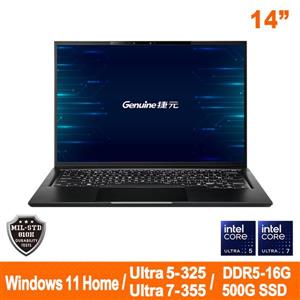 Genuine捷元 14AIpro BTO筆記型電腦 (Ultra3)