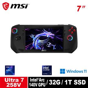 微星 MSI Claw 7 AI+ A2VM Super Pack-043TW 掌上型遊戲機 