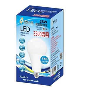 寶島之光 LED 25W 超節能燈泡 白光