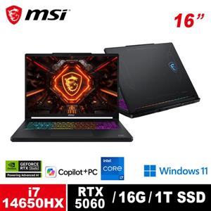 微星 MSI Crosshair 16 HX E14WFK-013TW 16吋筆電