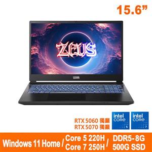 Genuine捷元 ZEUS 15G BTO筆記型電腦 (Core Series 2)