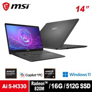 微星 MSI Modern A14 AI+ F3HMG-026TW 14吋筆電