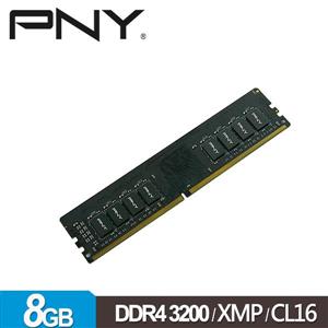 PNY DDR4 3200 8GB 桌上型超頻記憶體 