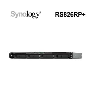 Synology RS826RP+ 機架式網路儲存伺服器 (1U)