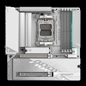 技嘉GIGABYTE B850M A STEALTH ICE AMD主機板