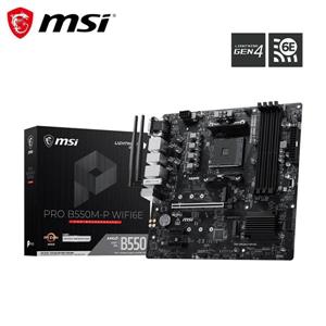 微星MSI PRO B550M-P WIFI6E AMD主機板