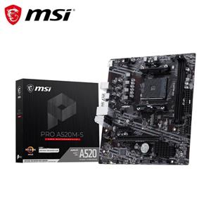 微星MSI PRO A520M-S AMD主機板