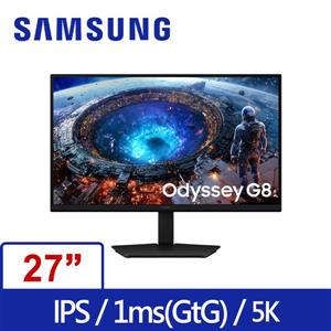 三星SAMSUNG Odyssey G8 S27HG806EF 5K 180Hz 1ms IPS電競螢幕