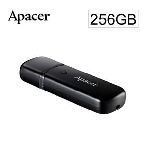 宇瞻 Apacer AH355 256GB USB 3.2 帽蓋隨身碟 - 黑